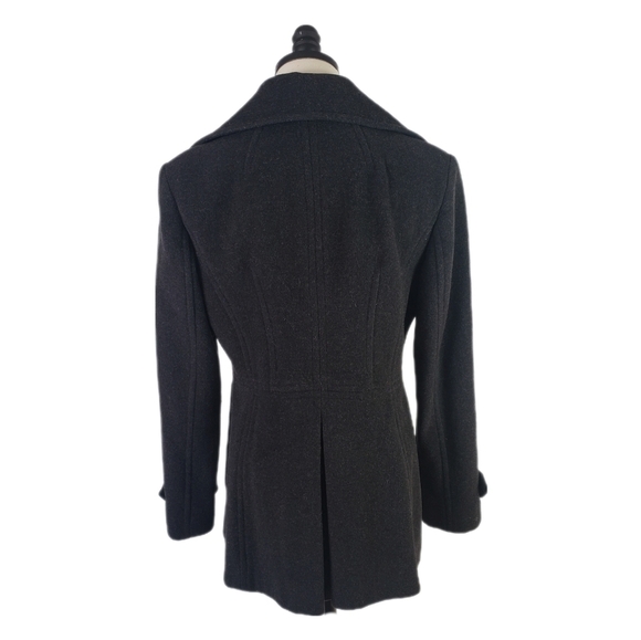 London Fog Womans Wool Pea Coat Size Sm - Picture 2 of 11